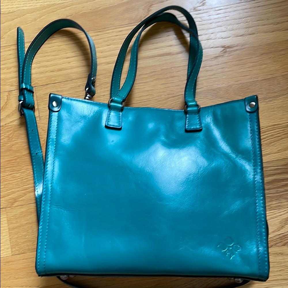 Patricia Nash Leather Ava Medium Tote with Crossbody Strap ⭐️Excellent Condition
